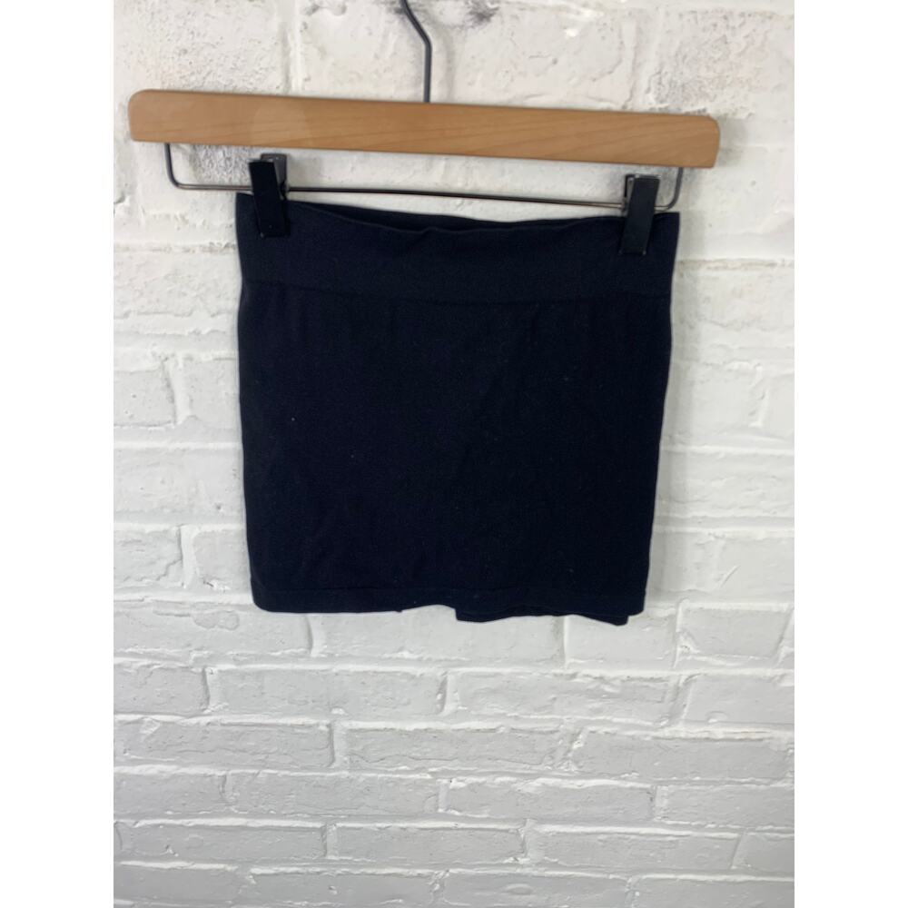 Zara Women's High Rise Pull-On Skort Stretch Breathable Solid Black Size XS